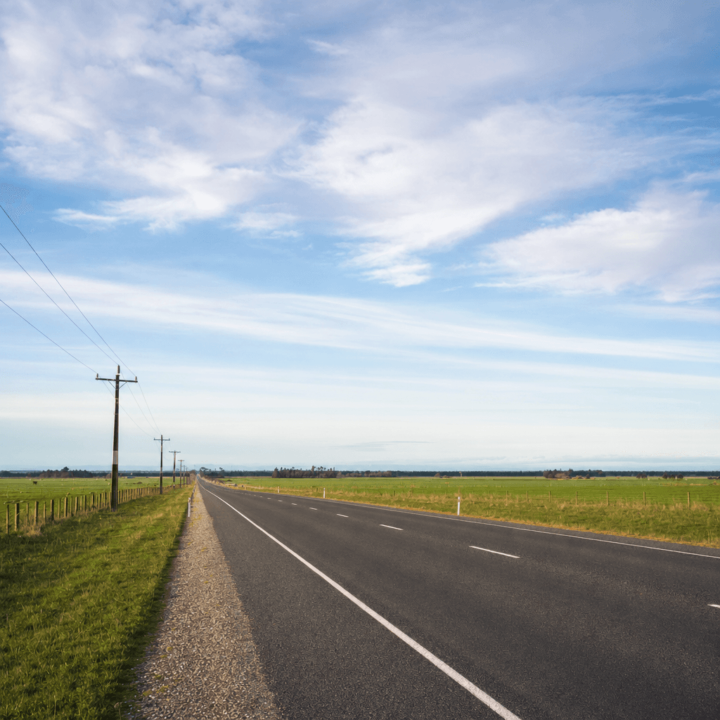 Wide streets under a big Southland sky in Invercargill